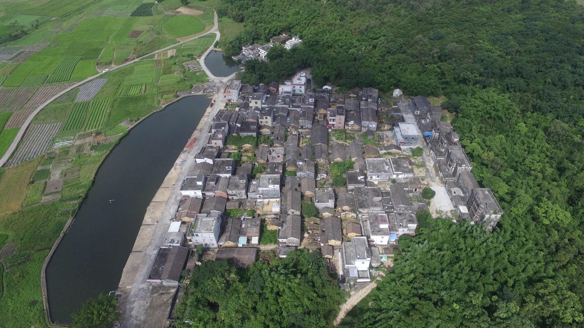 三合镇联安大朗村(昆山熊公祠)实景照片