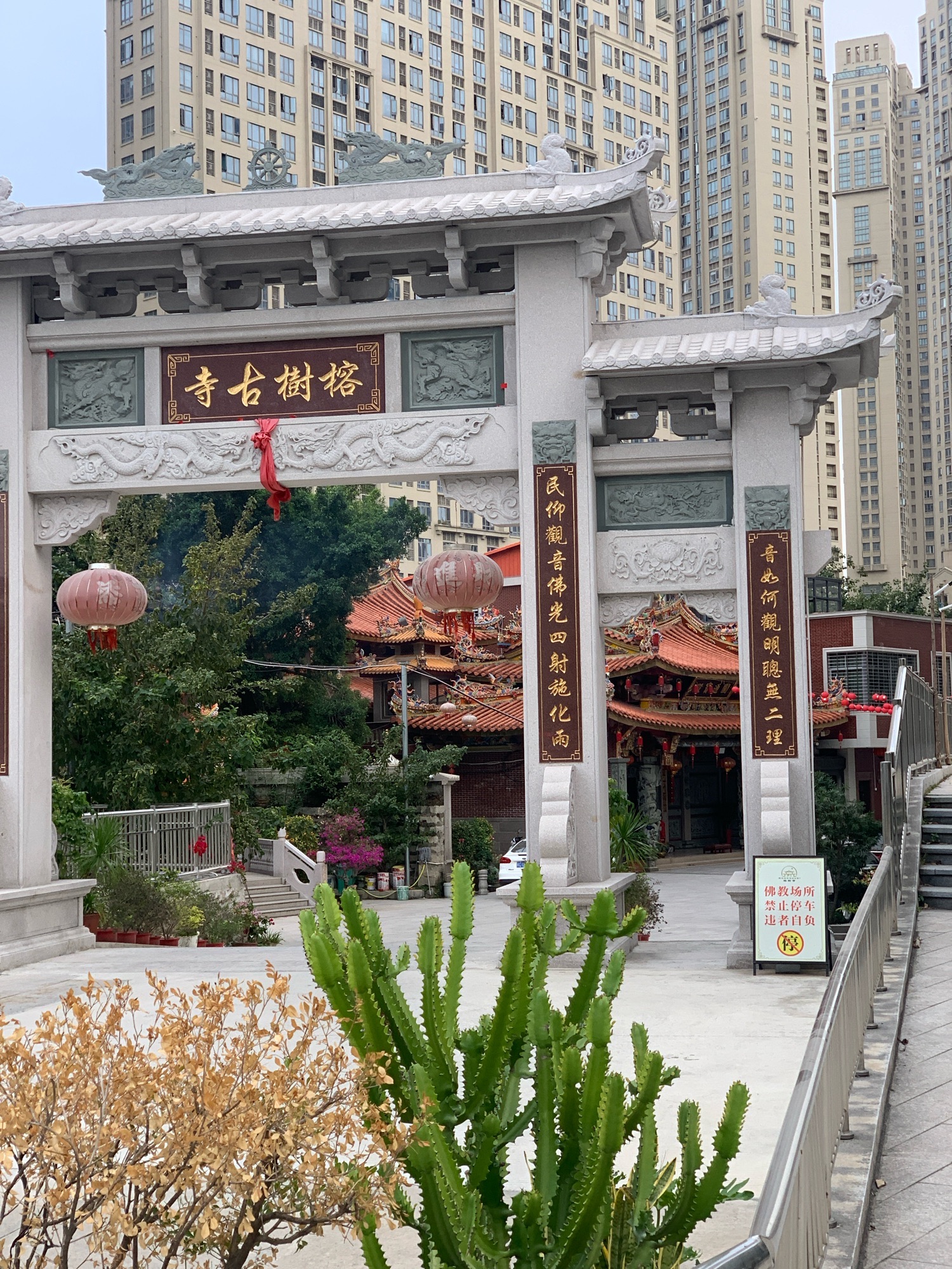榕树寺实景照片