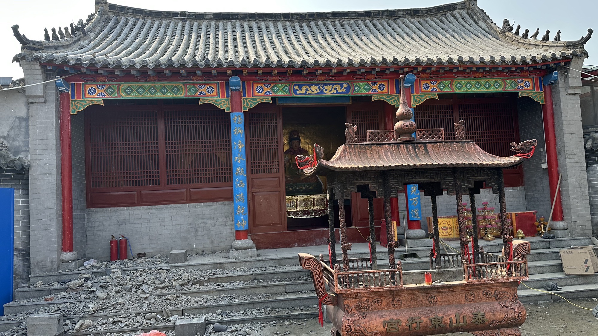 泰安市泰山东行宫实景照片