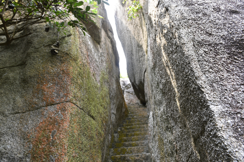 分界洲岛景区-一线天