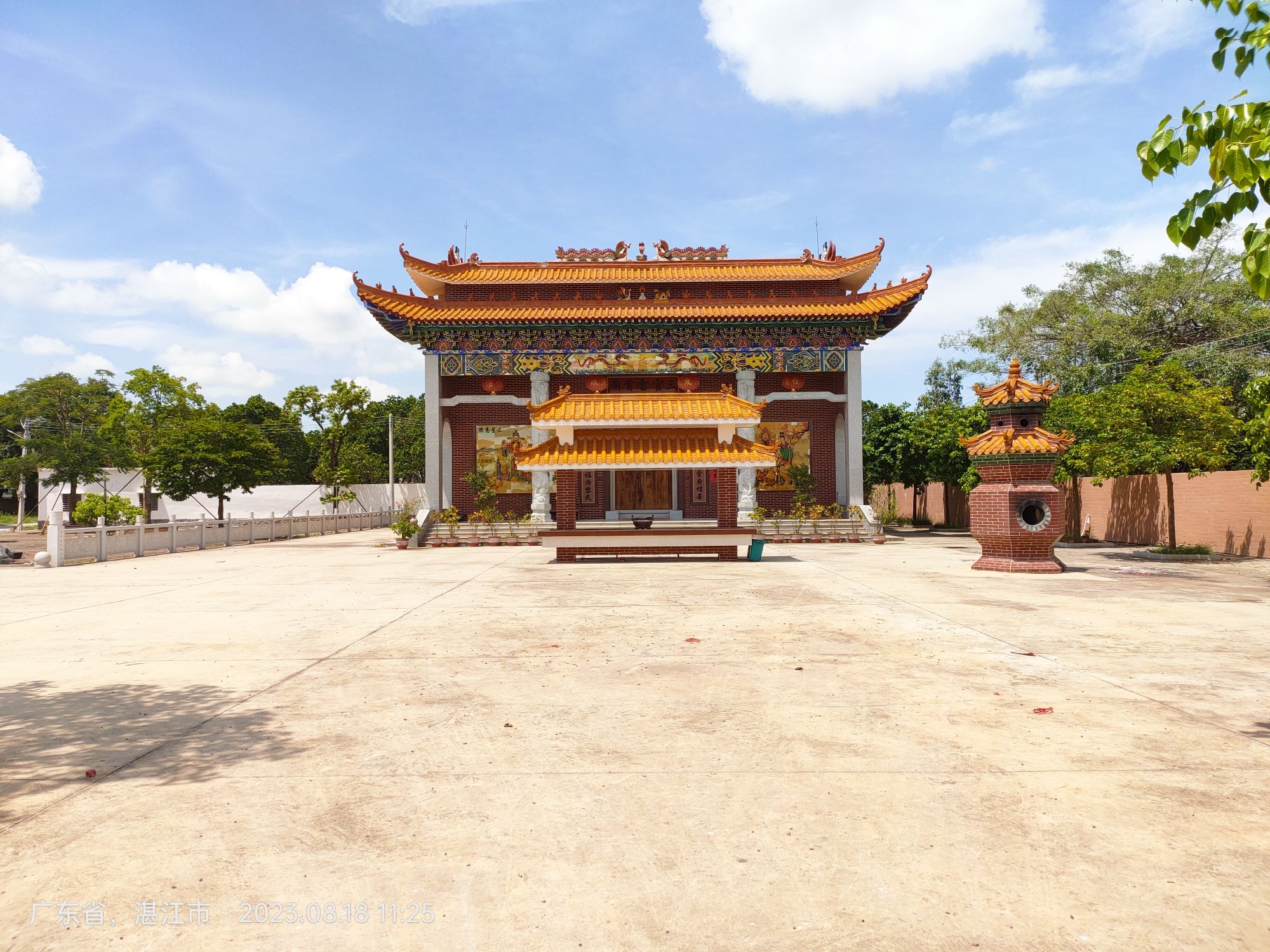三官雷首庙实景照片