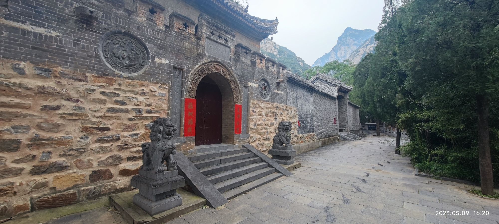 大仙沟庙实景照片