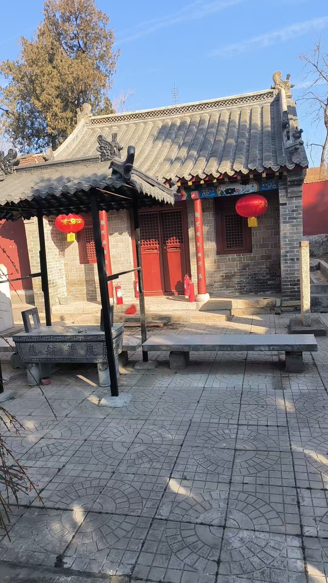 松萝观实景照片