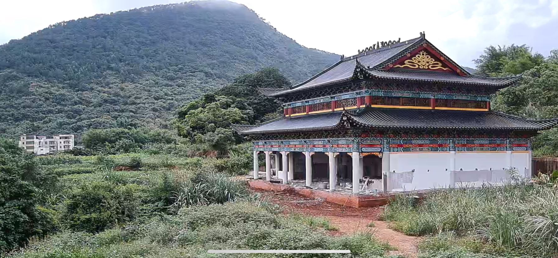东坝虎岩寺实景照片