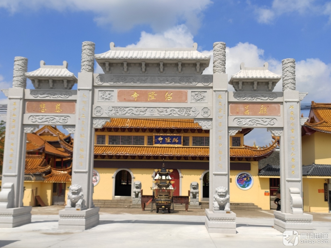 南通市海门区绍隆寺实景照片