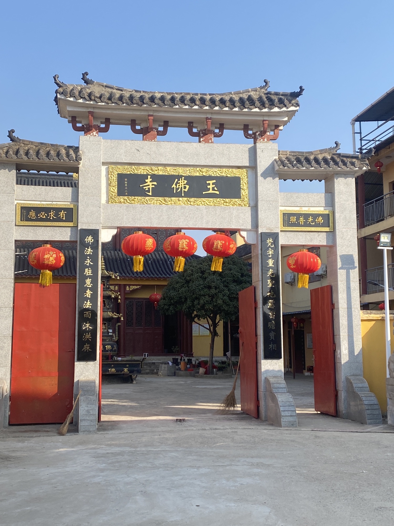 玉佛禅寺实景照片