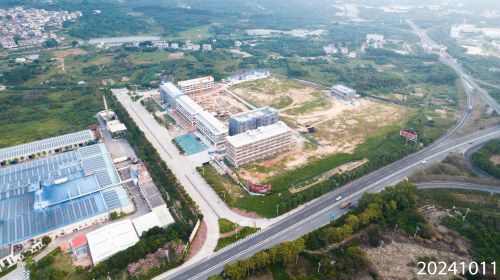 诏商回归数字经济产业园(建设中)实景图