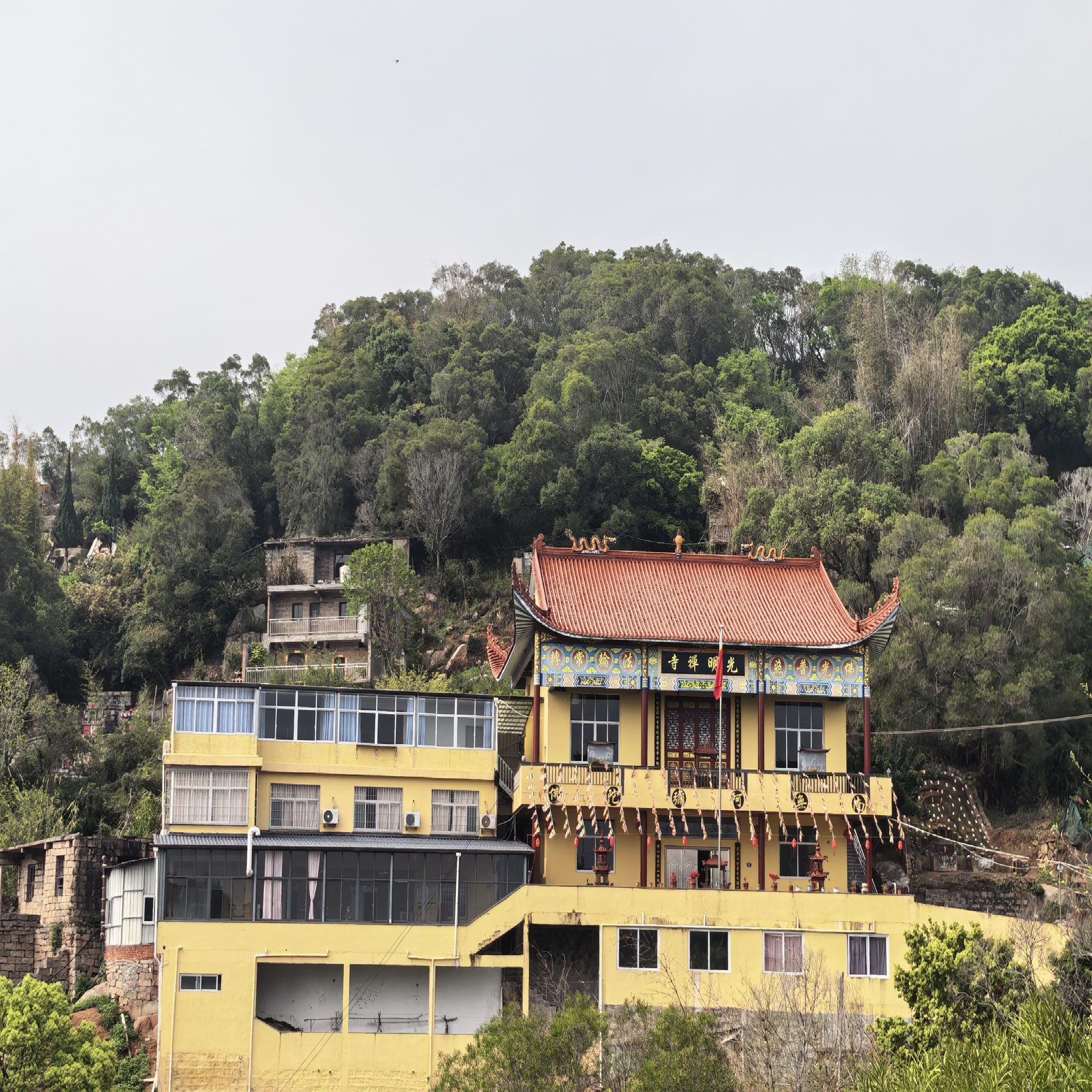 霞浦三沙光明寺实景照片
