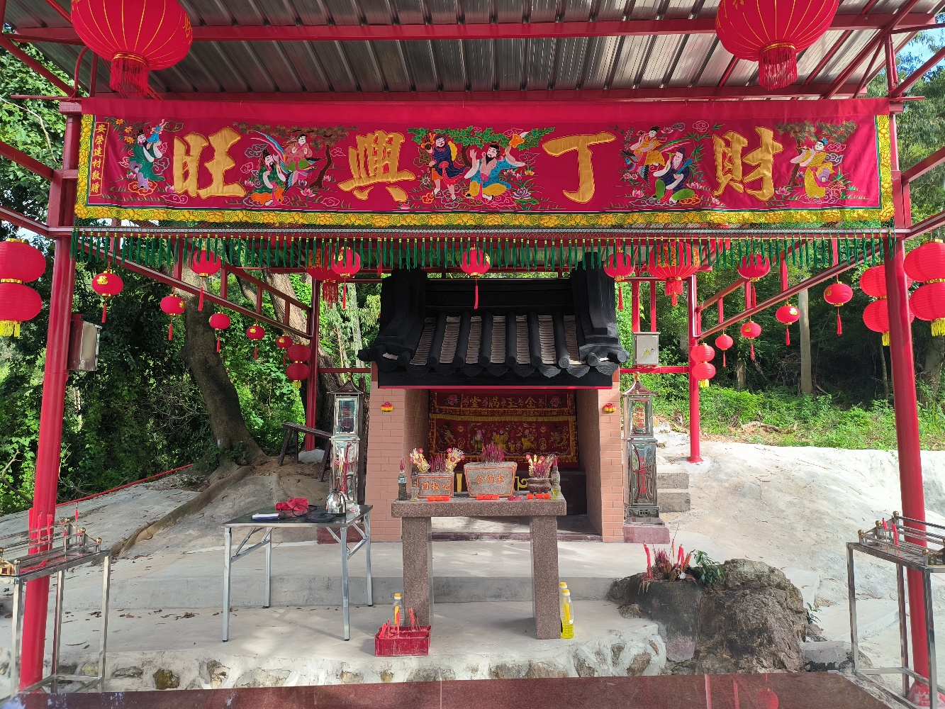 湖尾四叔公宫实景照片