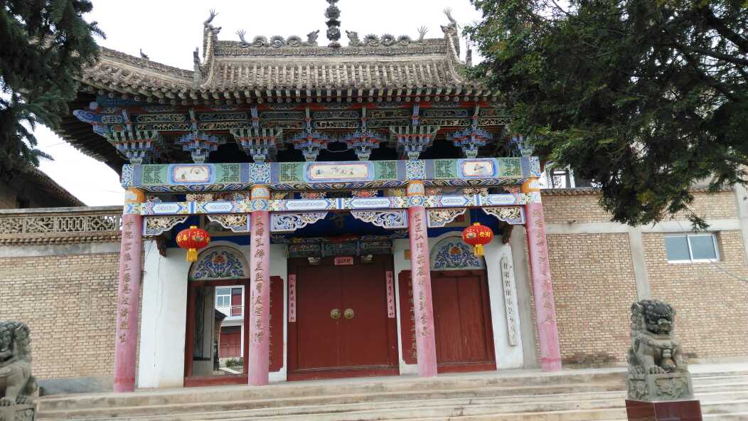 甘肃省康乐县亥姆寺实景照片