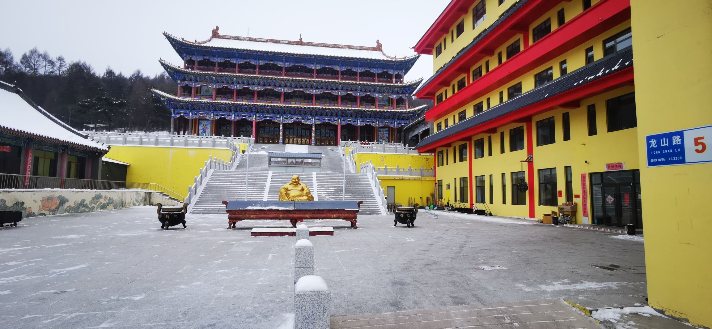 南山三教寺实景照片