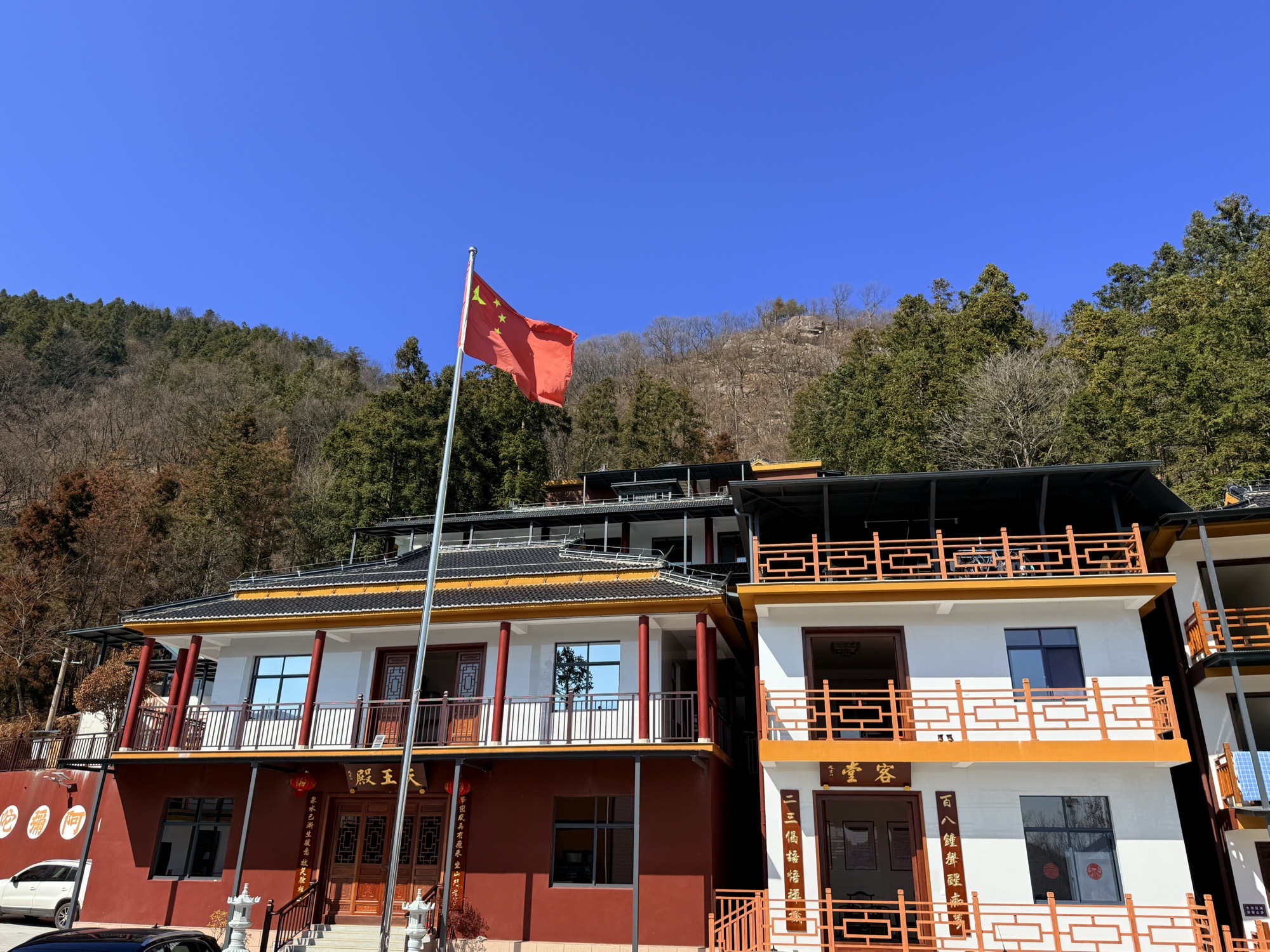英山县石鼓寺实景照片
