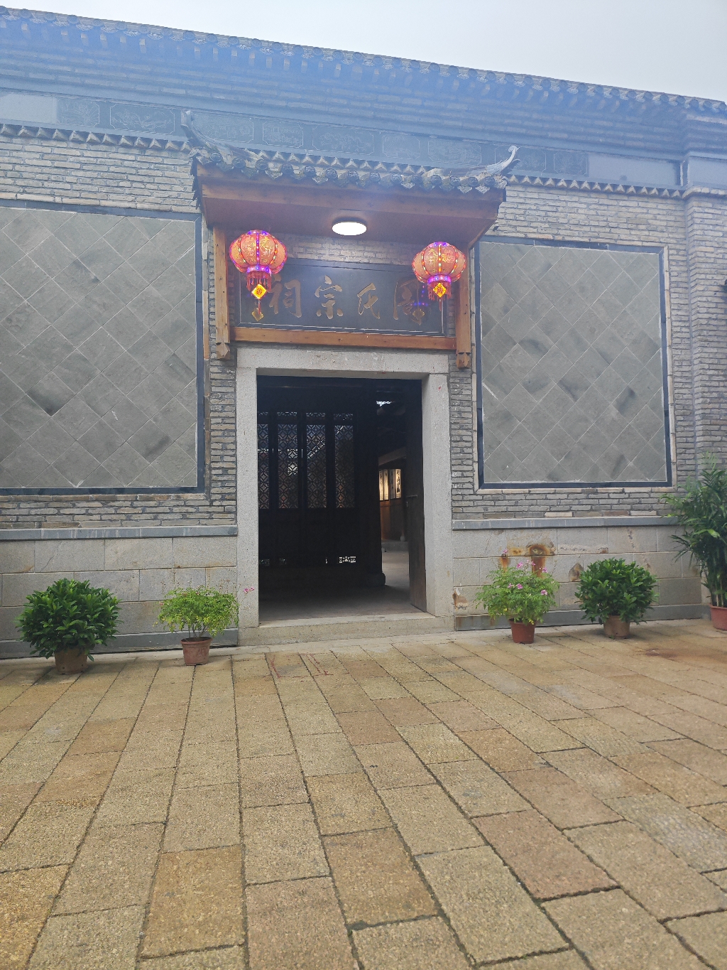 马伏村周氏宗祠实景照片