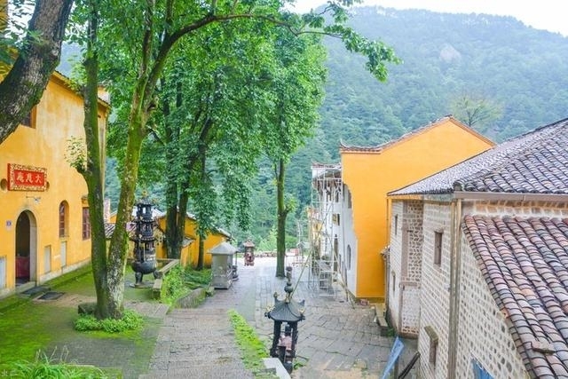 九华山风景区-大慈庵实景照片
