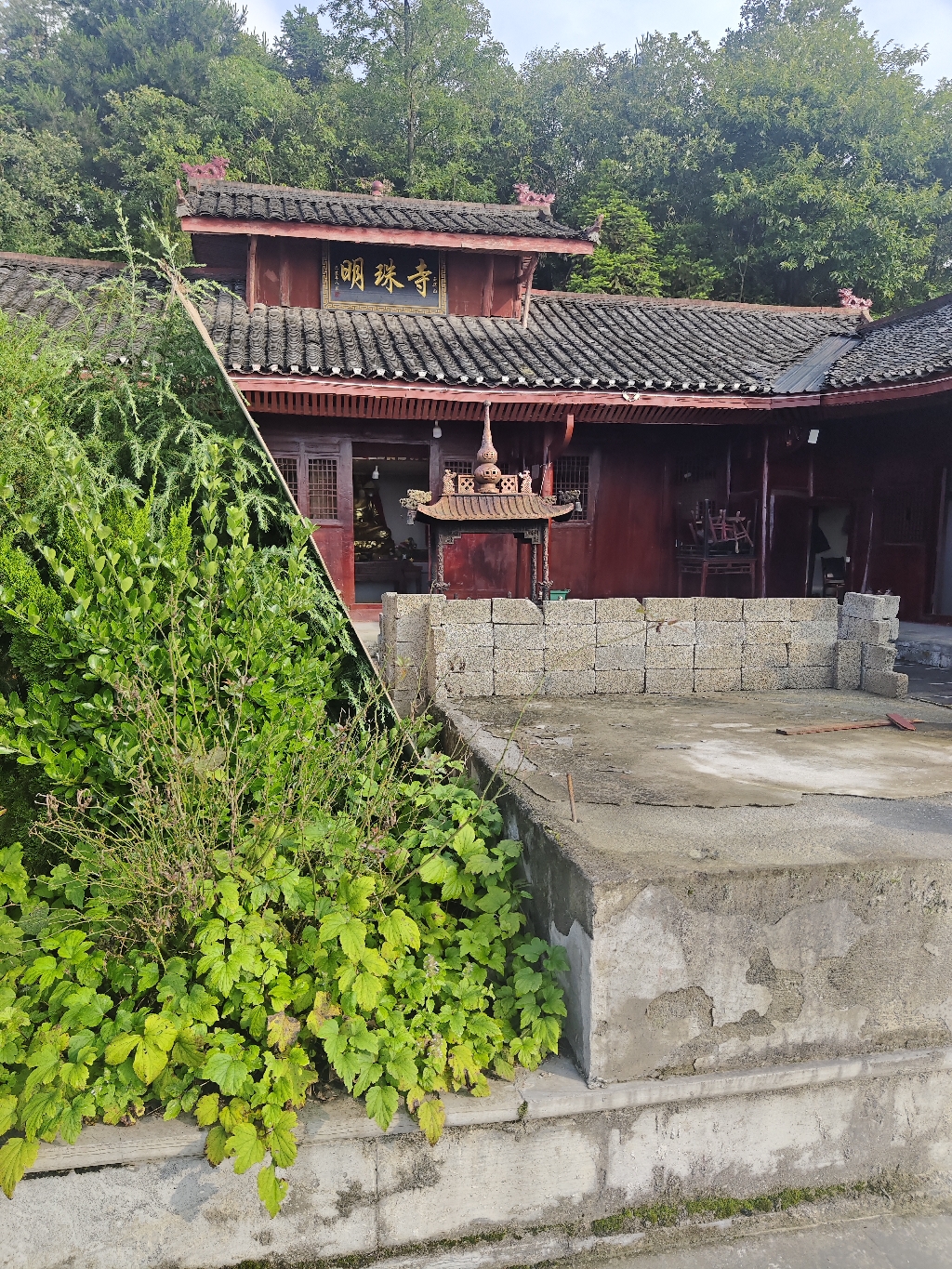 玉华山明珠寺实景照片