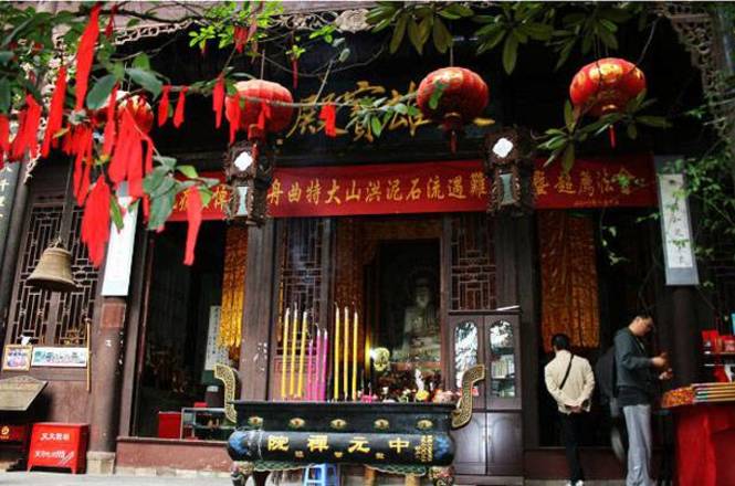 镇远古镇青龙洞-中元禅院实景照片