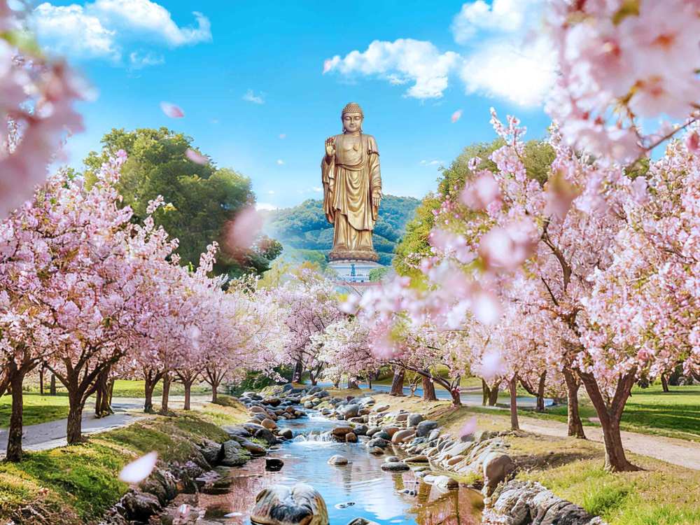 灵山胜境景点图片
