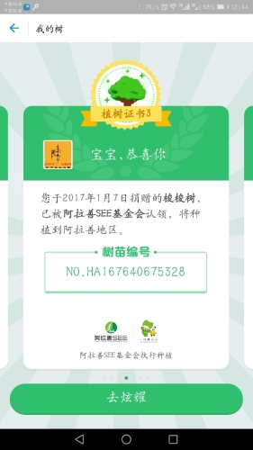 蚂蚁森林4号林·梭梭旅行图片 1