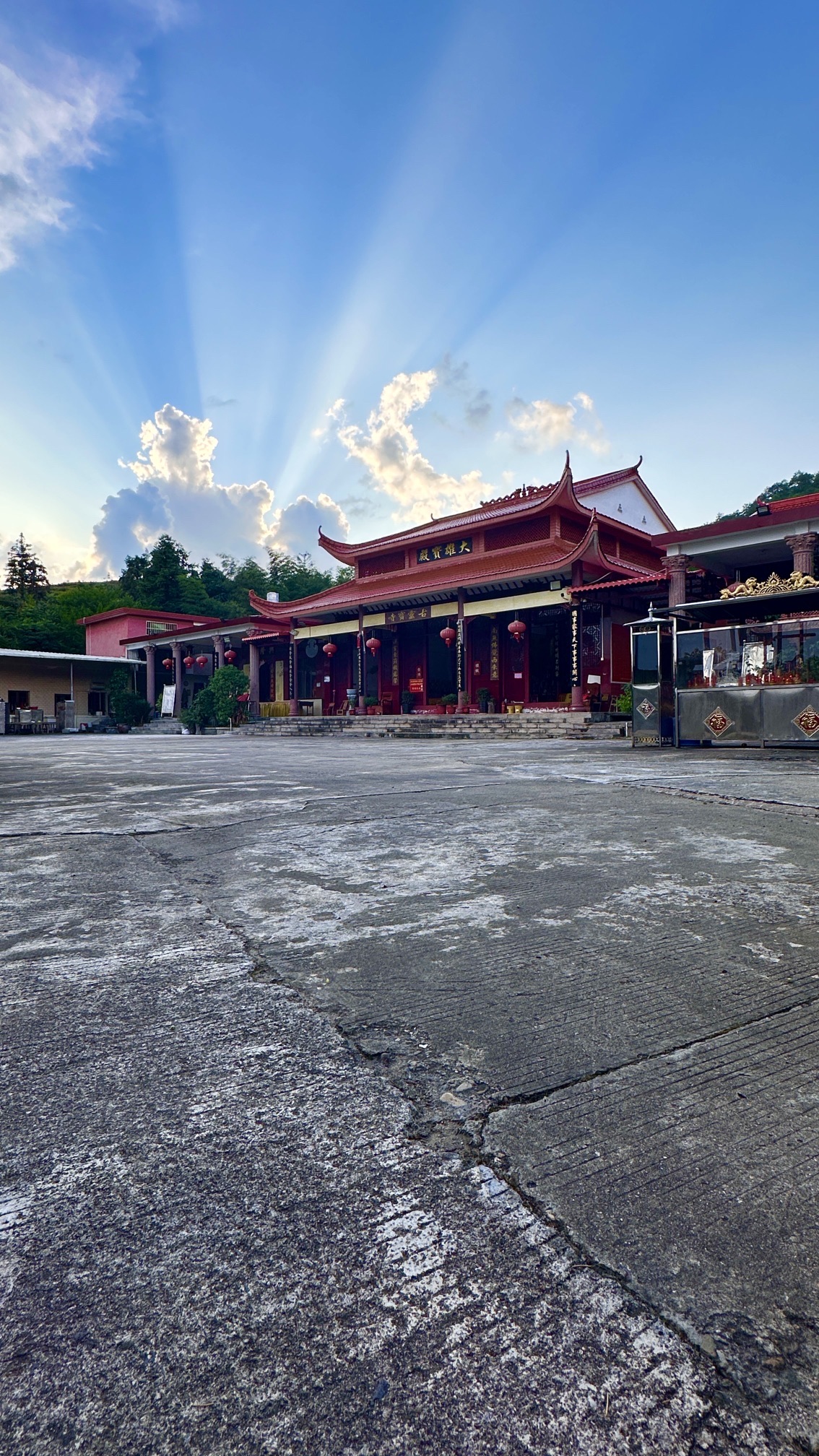 长汀大同古灵寺实景照片