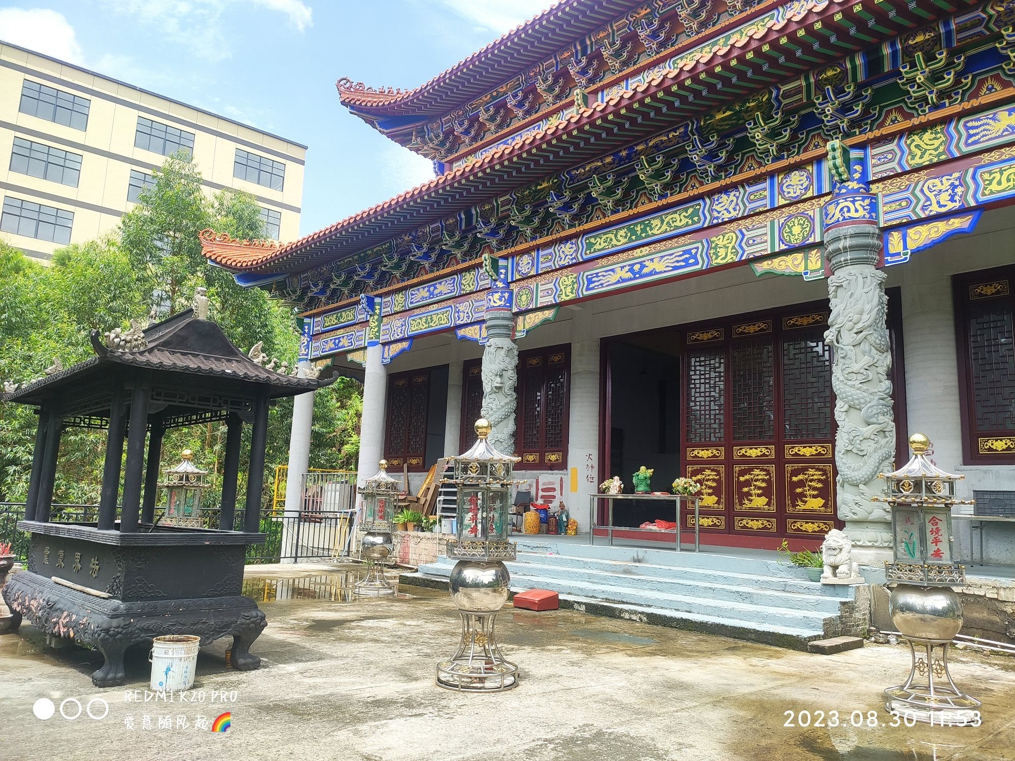 盘龙古寺实景照片