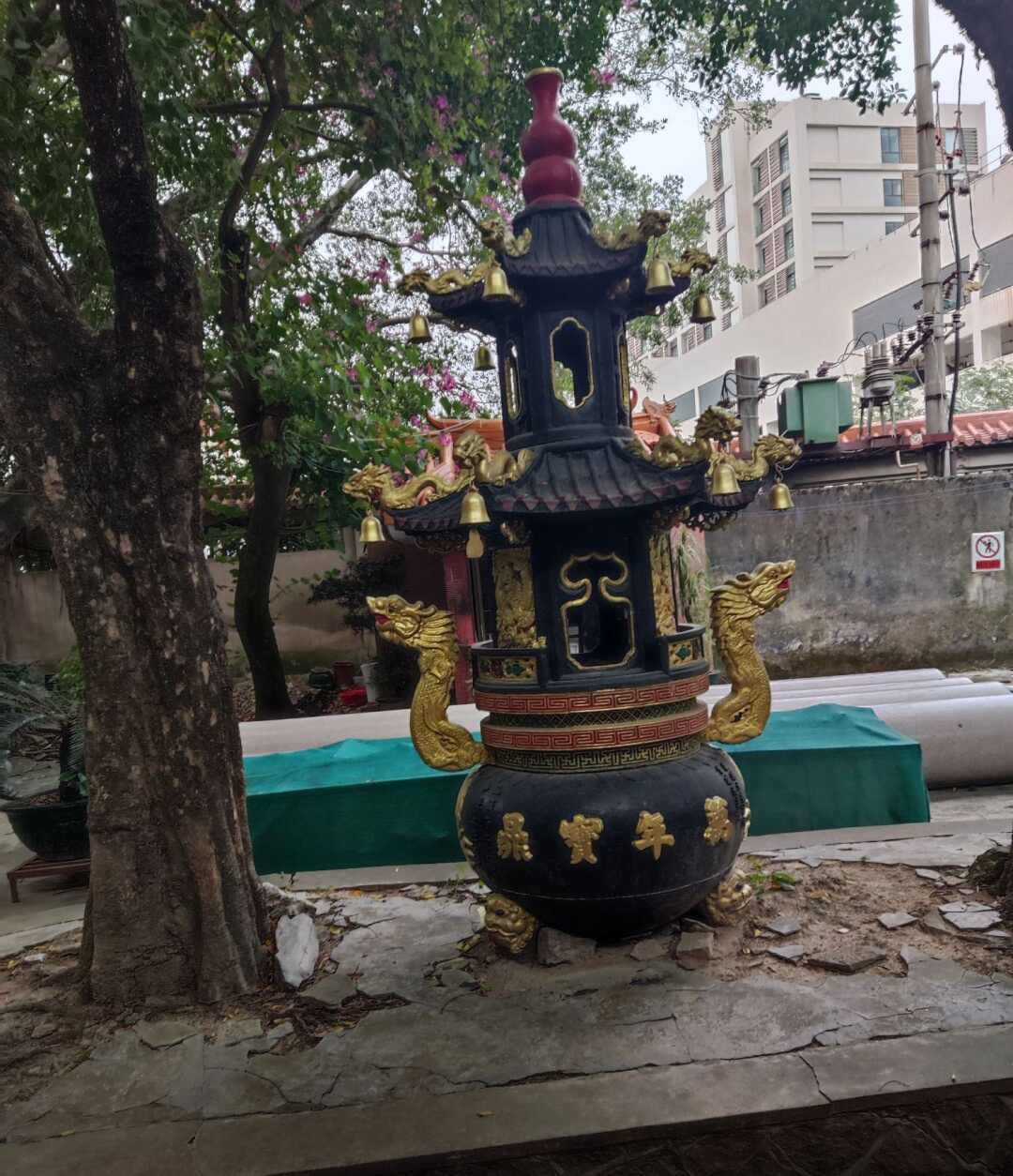 长石古寺实景照片