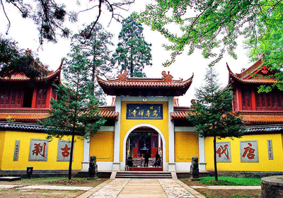 径山寺实景照片