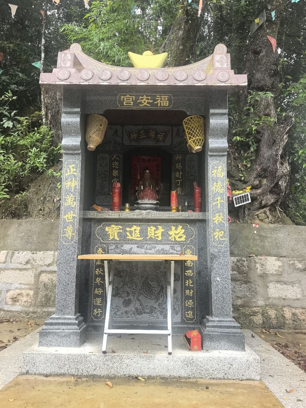 岭兜福安宫(土地公庙)实景照片