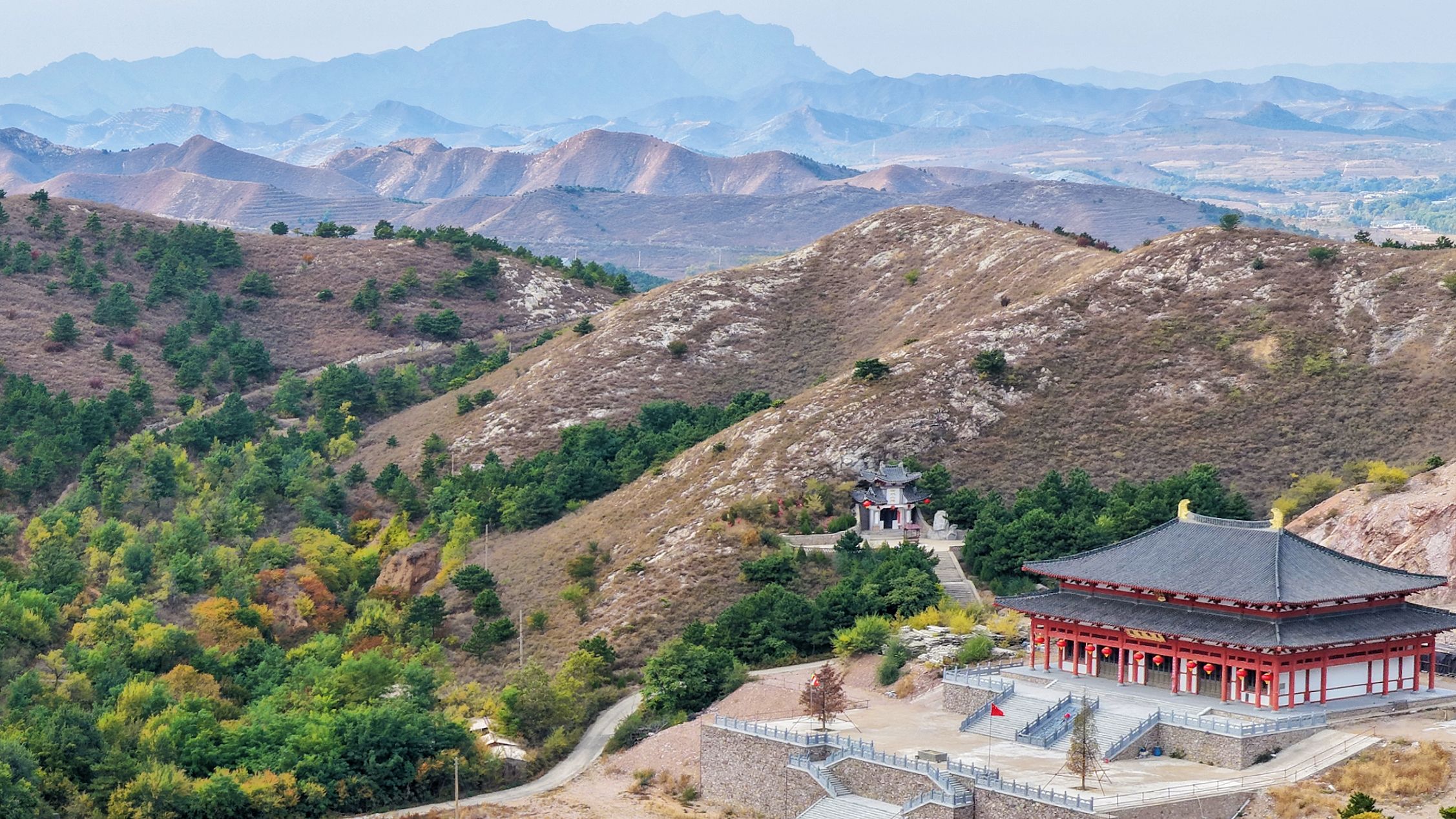 慈恩寺实景照片