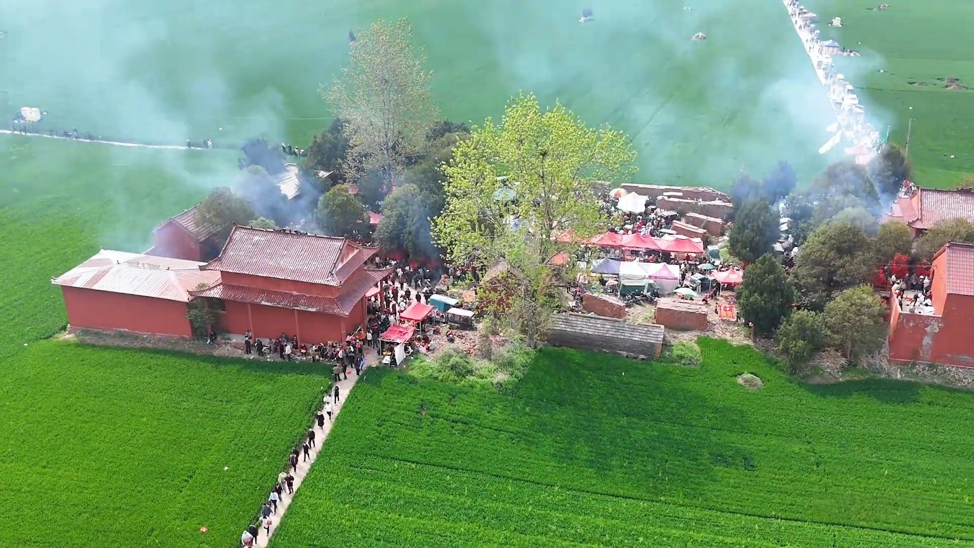 雷坡行政村王灵关王爷庙实景照片