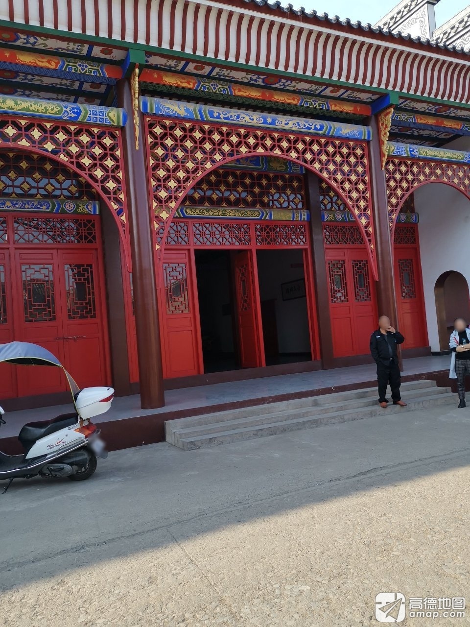 山湾傩神庙实景照片