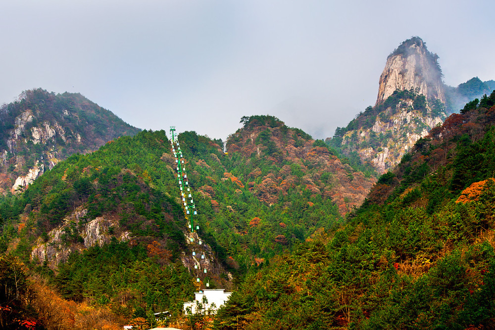 明堂山风景名胜区景点图片