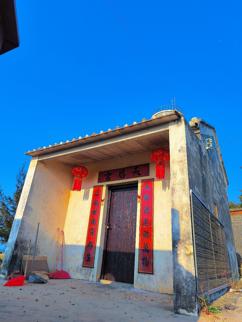 刘张村天后宫实景照片