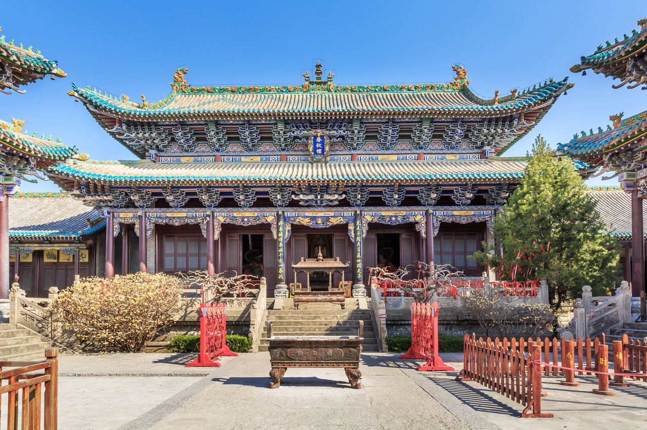台儿庄古城-关帝庙实景照片