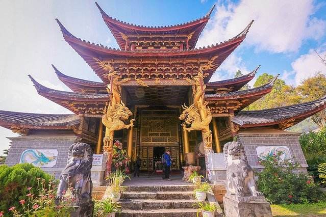 广允缅寺实景照片