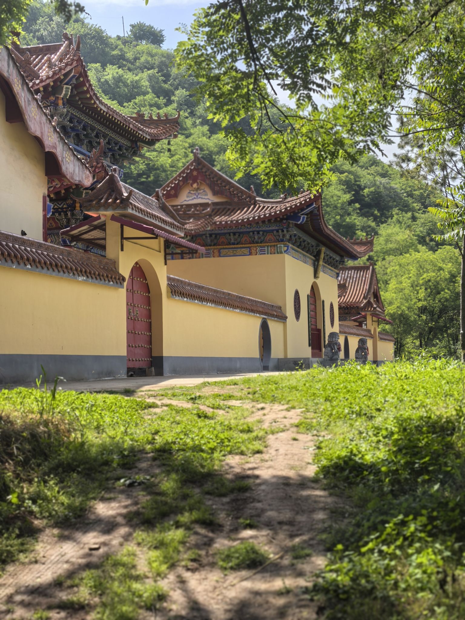 报恩寺实景照片