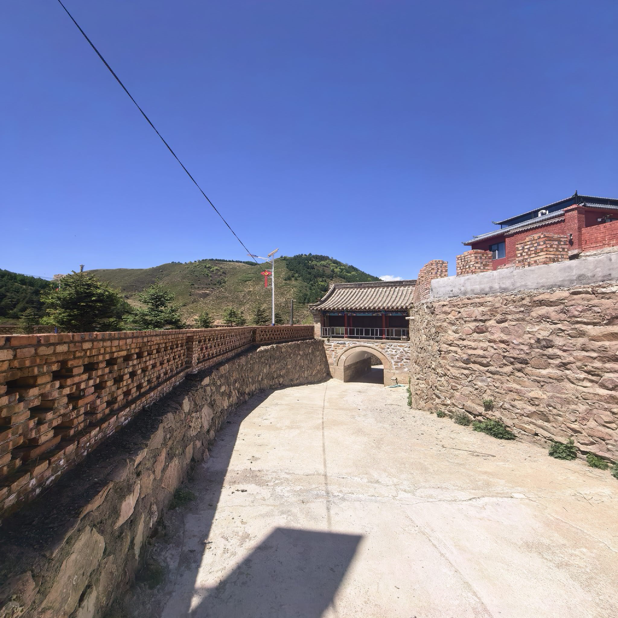 五台山风景名胜区-灵境寺实景照片