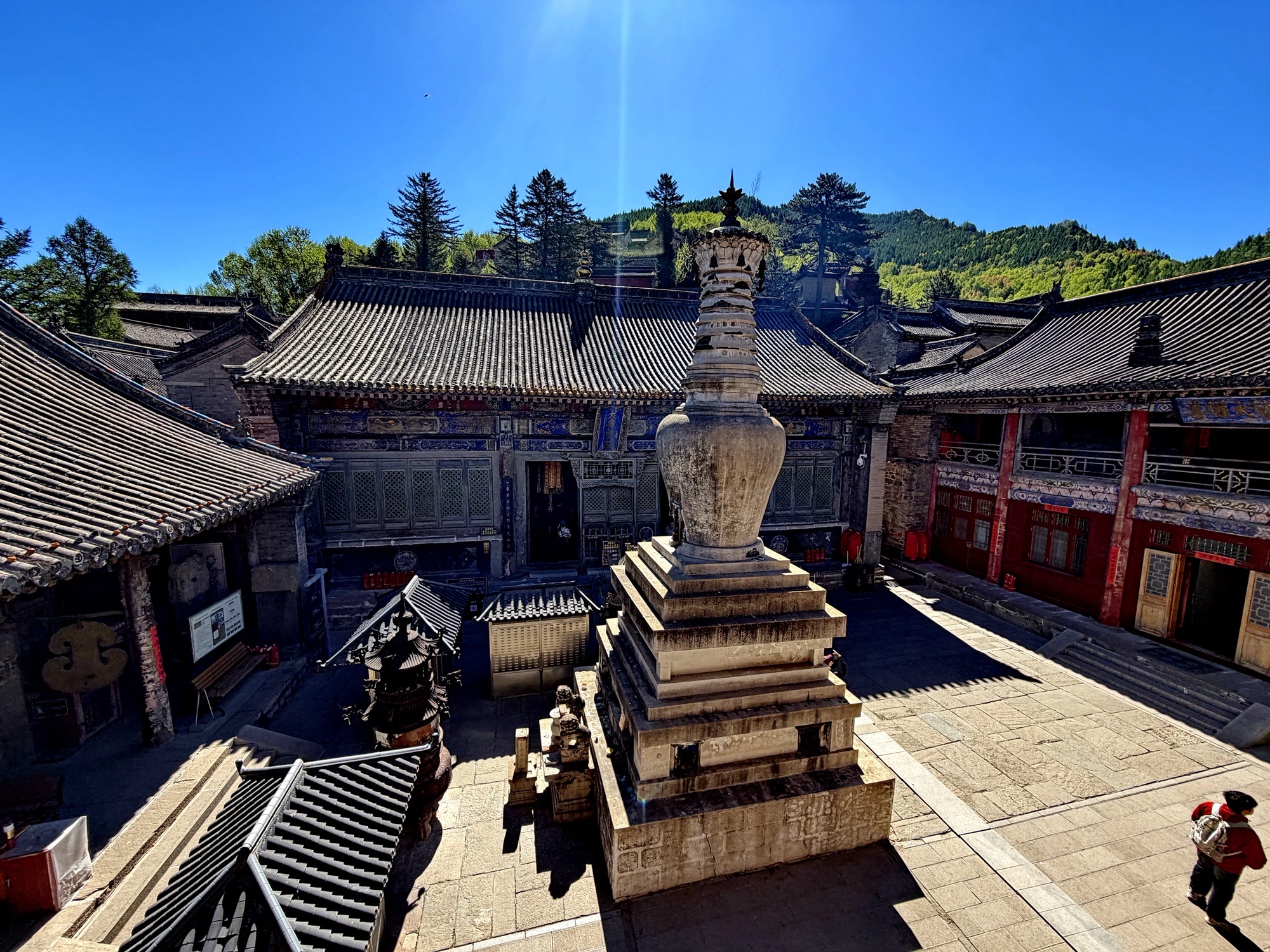 五台山风景名胜区-送子奶奶殿实景照片