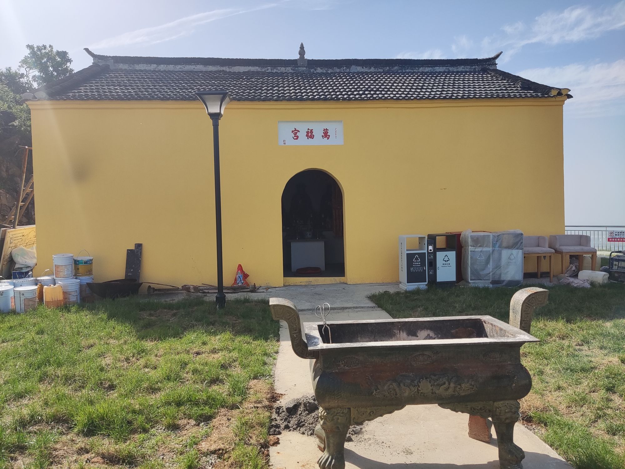 十里长山万福宫实景照片