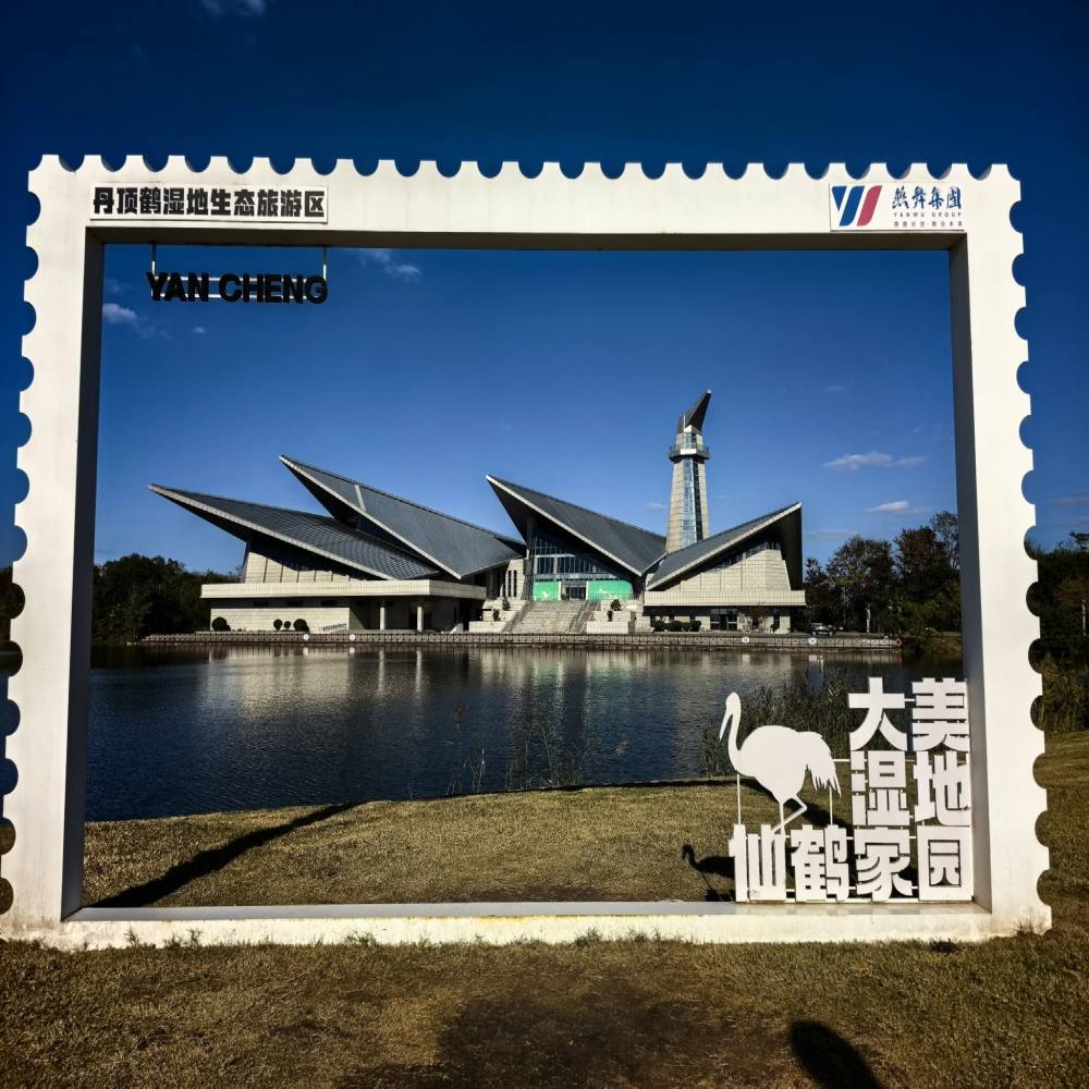 丹顶鹤湿地生态旅游区景点图片