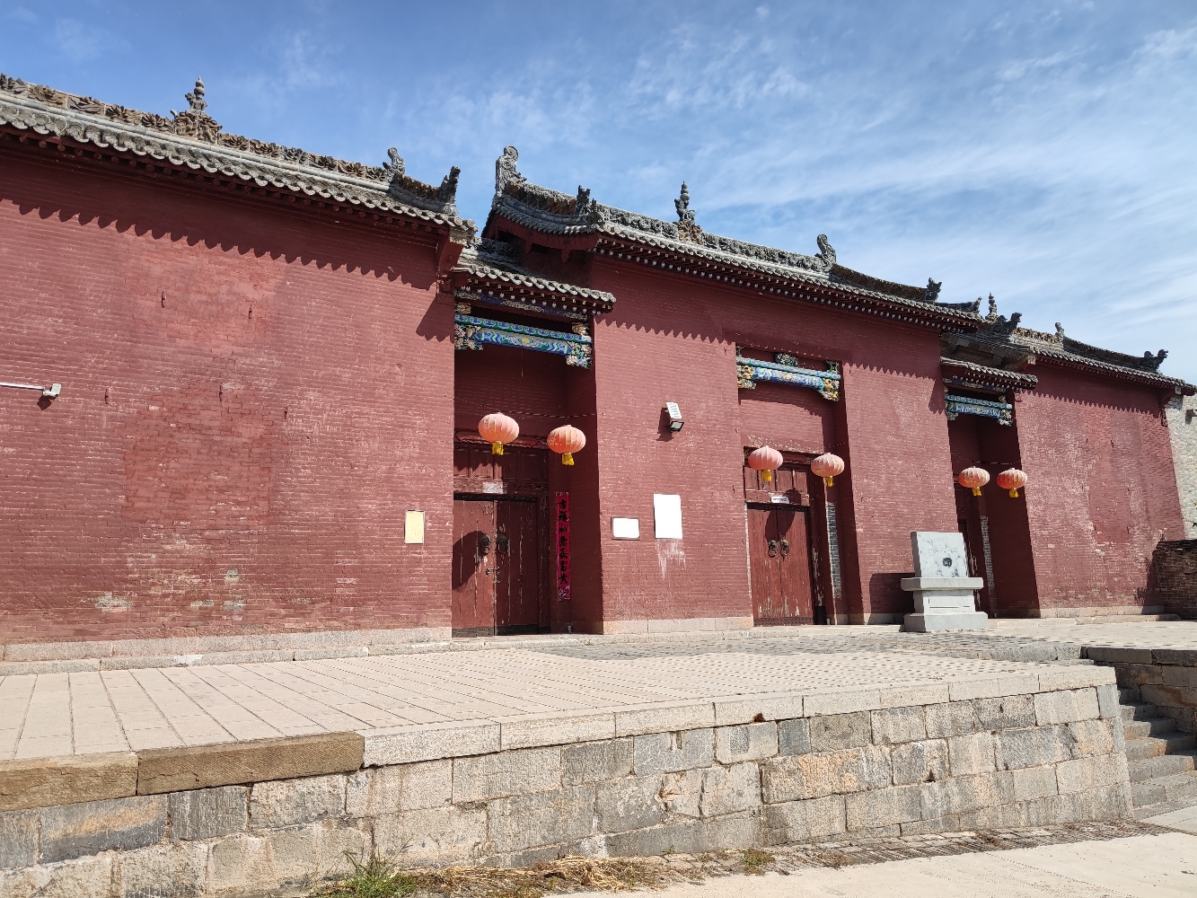 尹西东岳庙实景照片