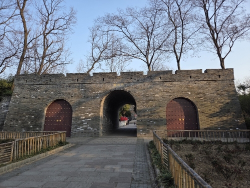 华罗庚公园-古城墙
