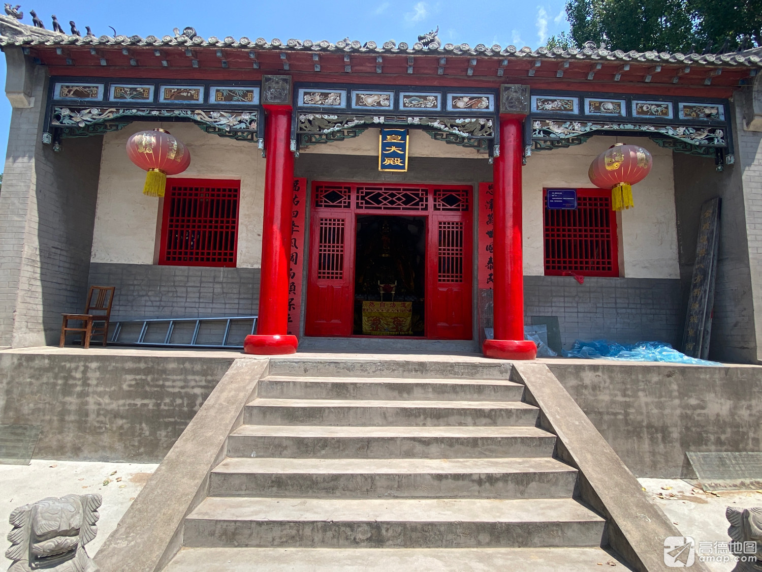 天台山玉皇庙实景照片