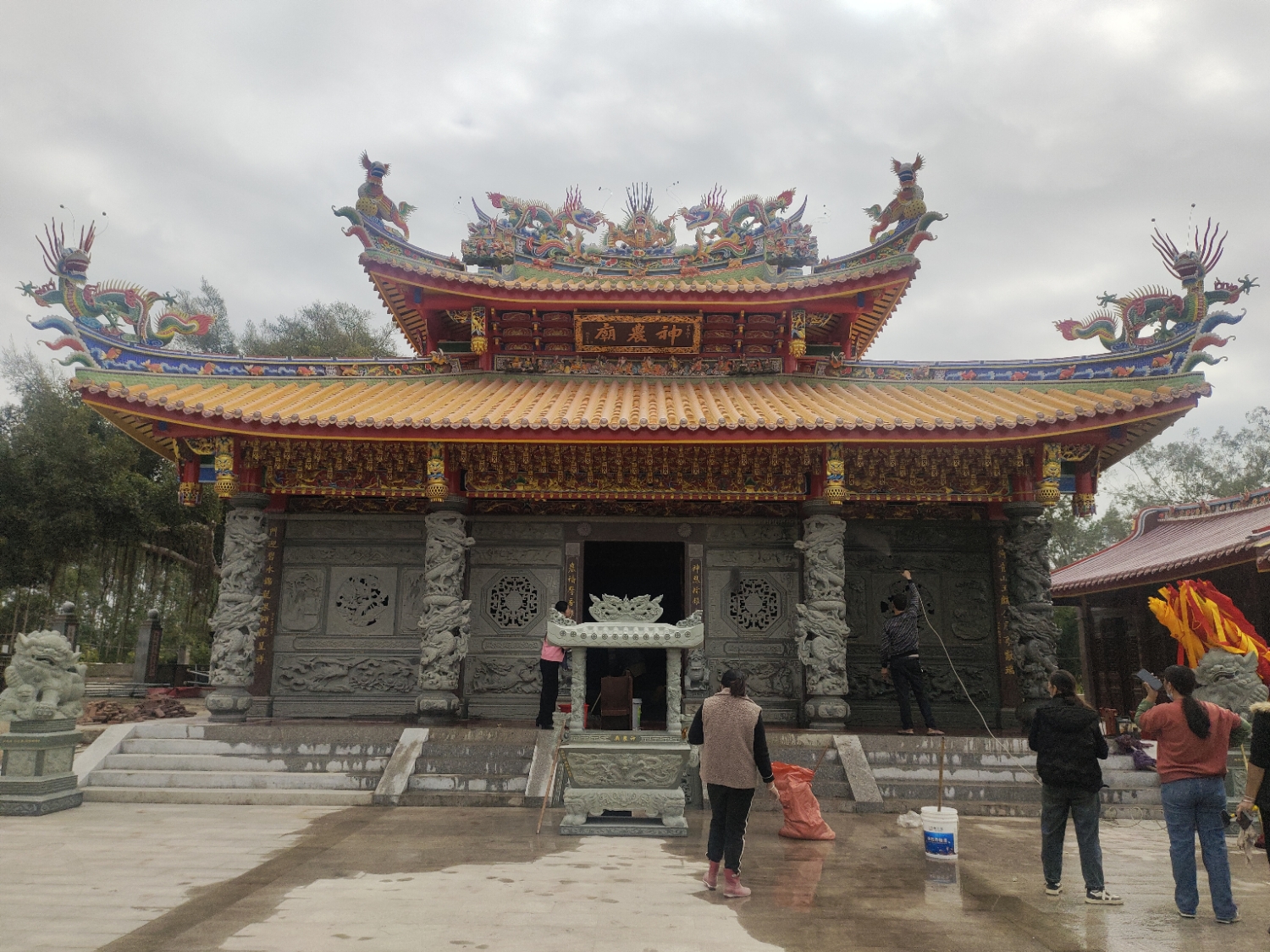 佛潭神农庙实景照片