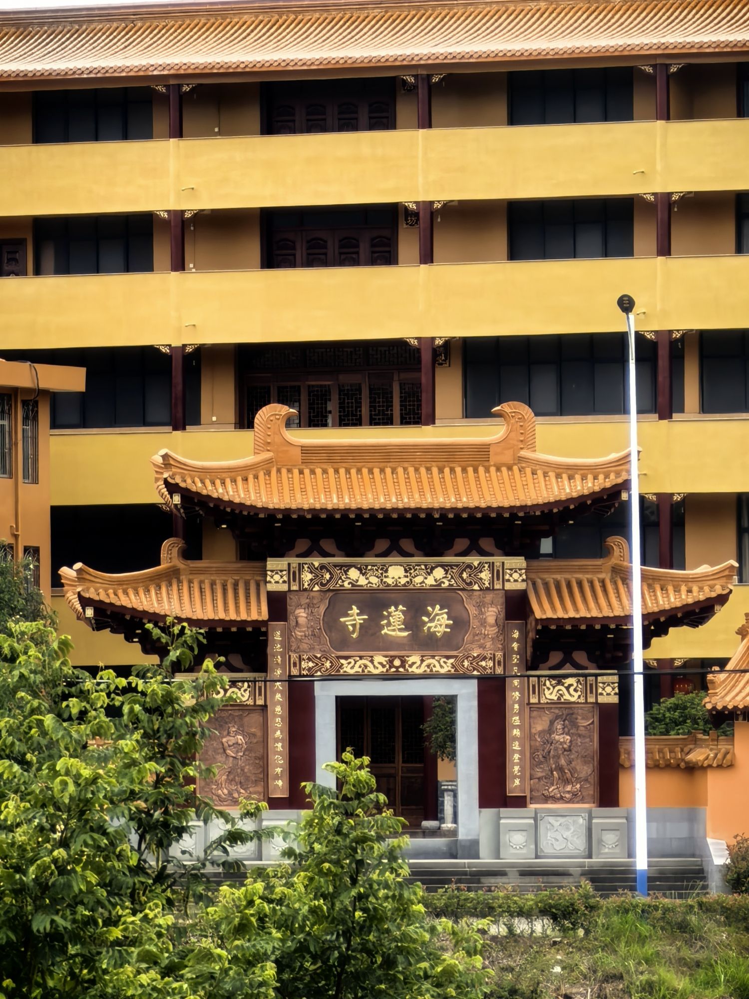 石城县海莲寺实景照片