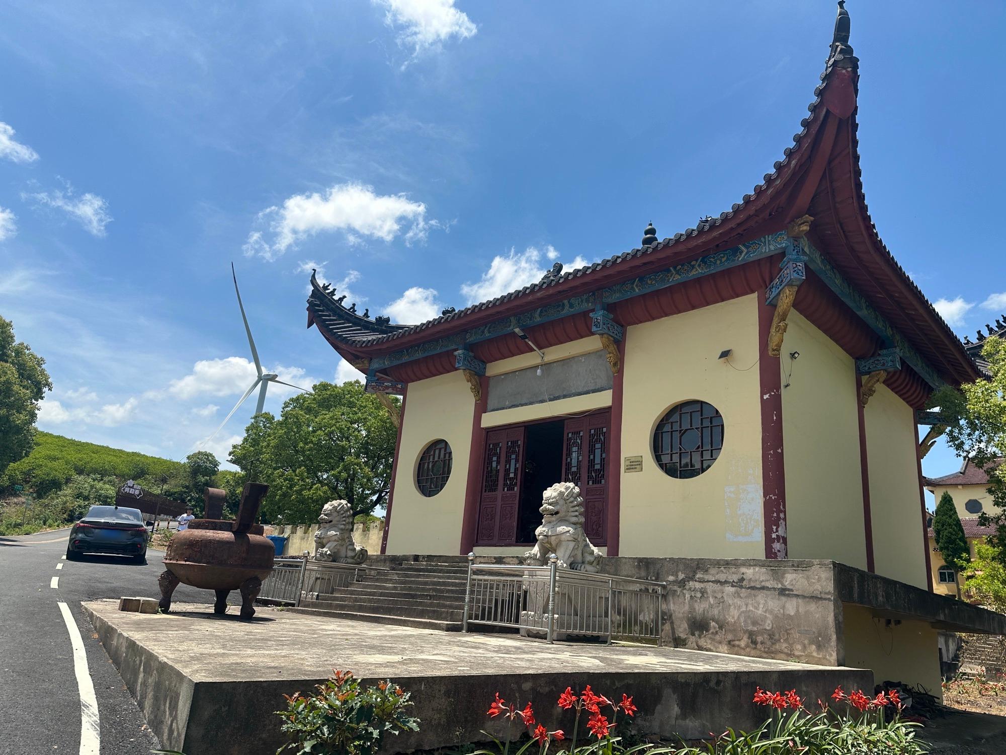 芜湖悬月寺实景照片
