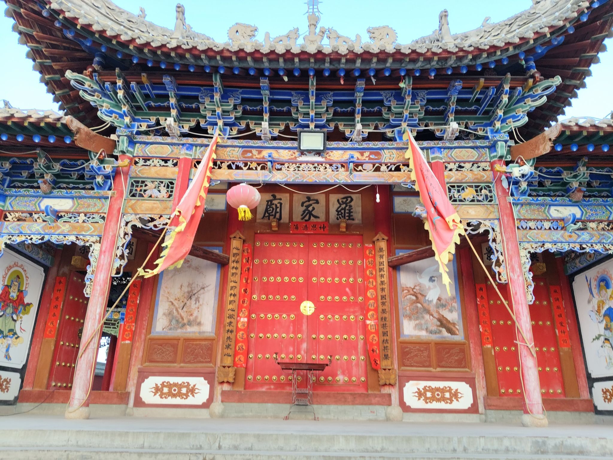 椿树岘罗家庙实景照片