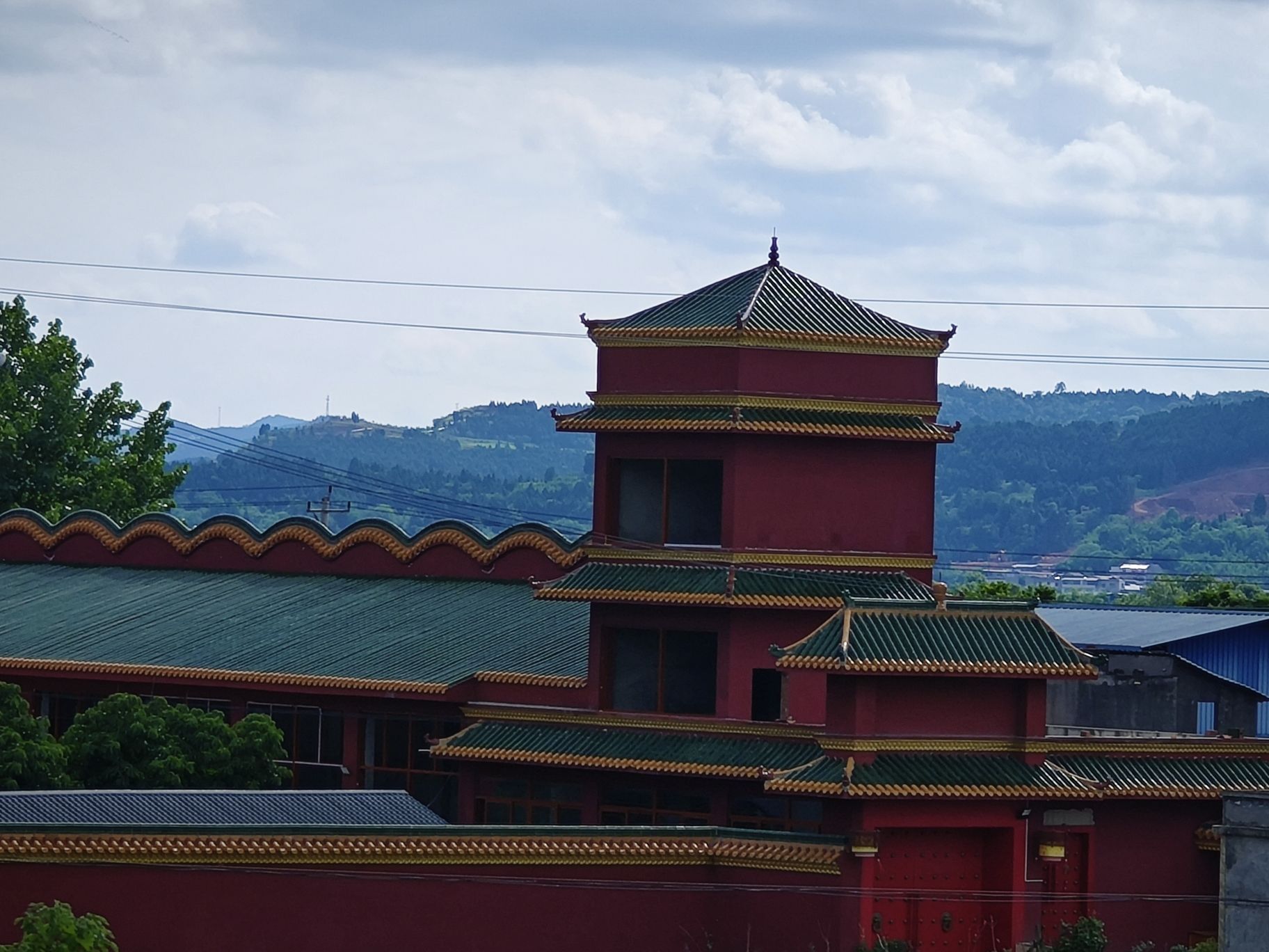 慈觉寺实景照片