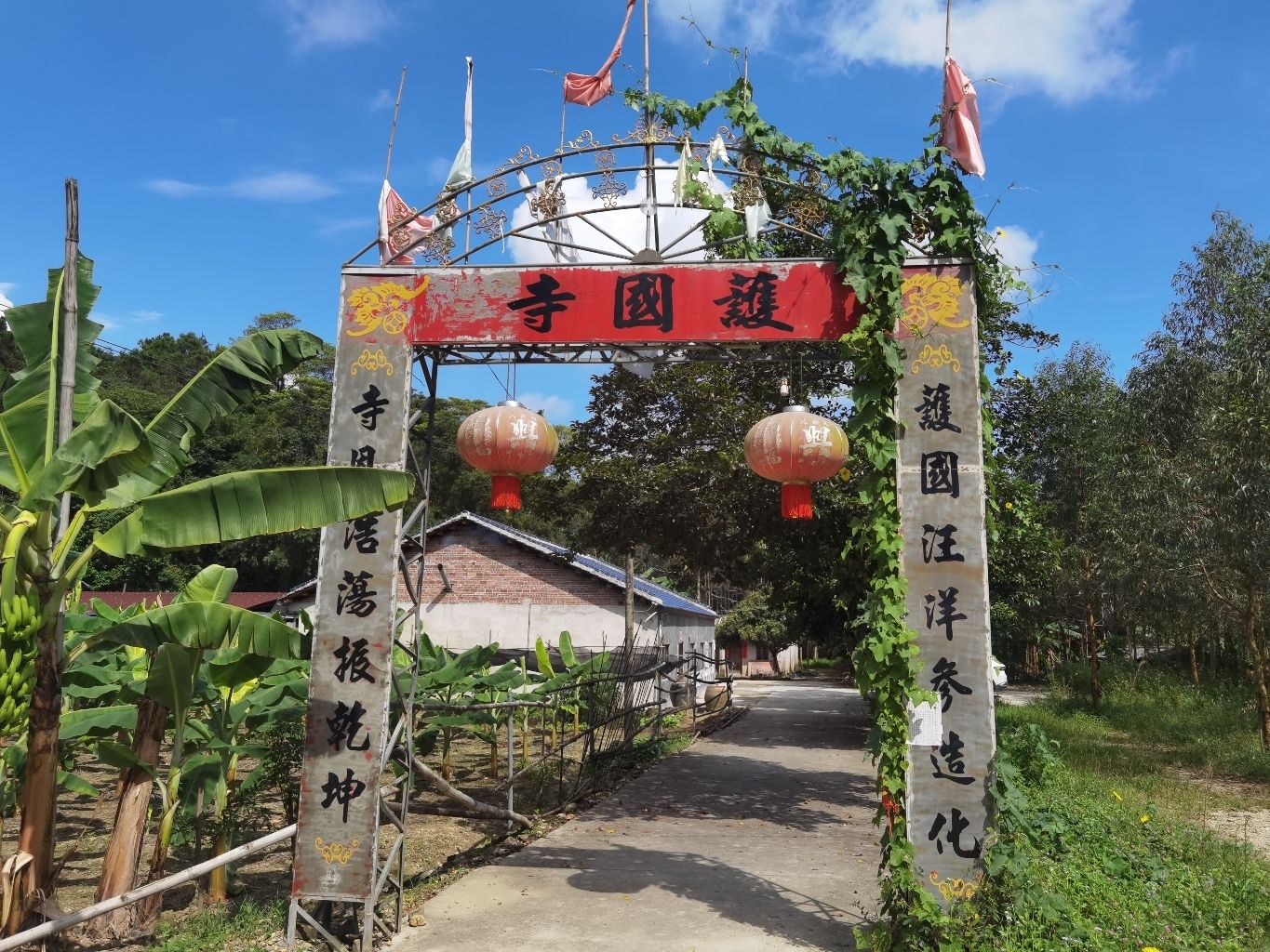 护国寺实景照片