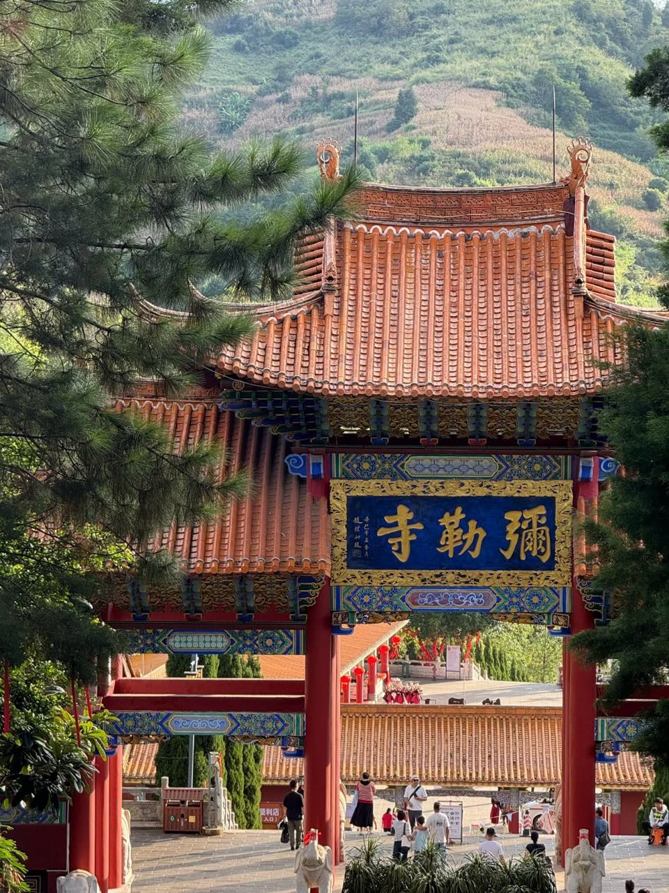 弥勒寺实景照片