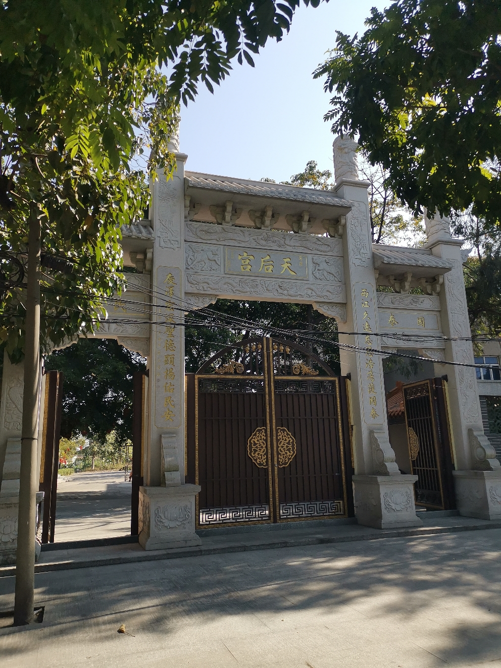 佛山市顺德区龙江镇西庆村天后宫实景照片